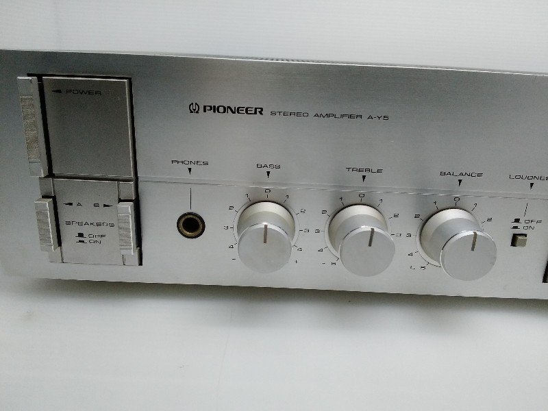 Pioneer パイオニア ステレオアンプ A-Y5 STEREO AMPLIFIER アンプ オーディオ機器_画像4