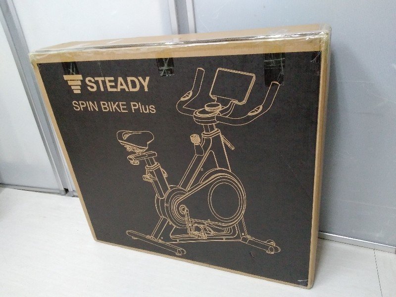 未使用品 STEADY スピンバイク Plus プラス ST145 エクササイズ バイク マシン ST145-B_画像1