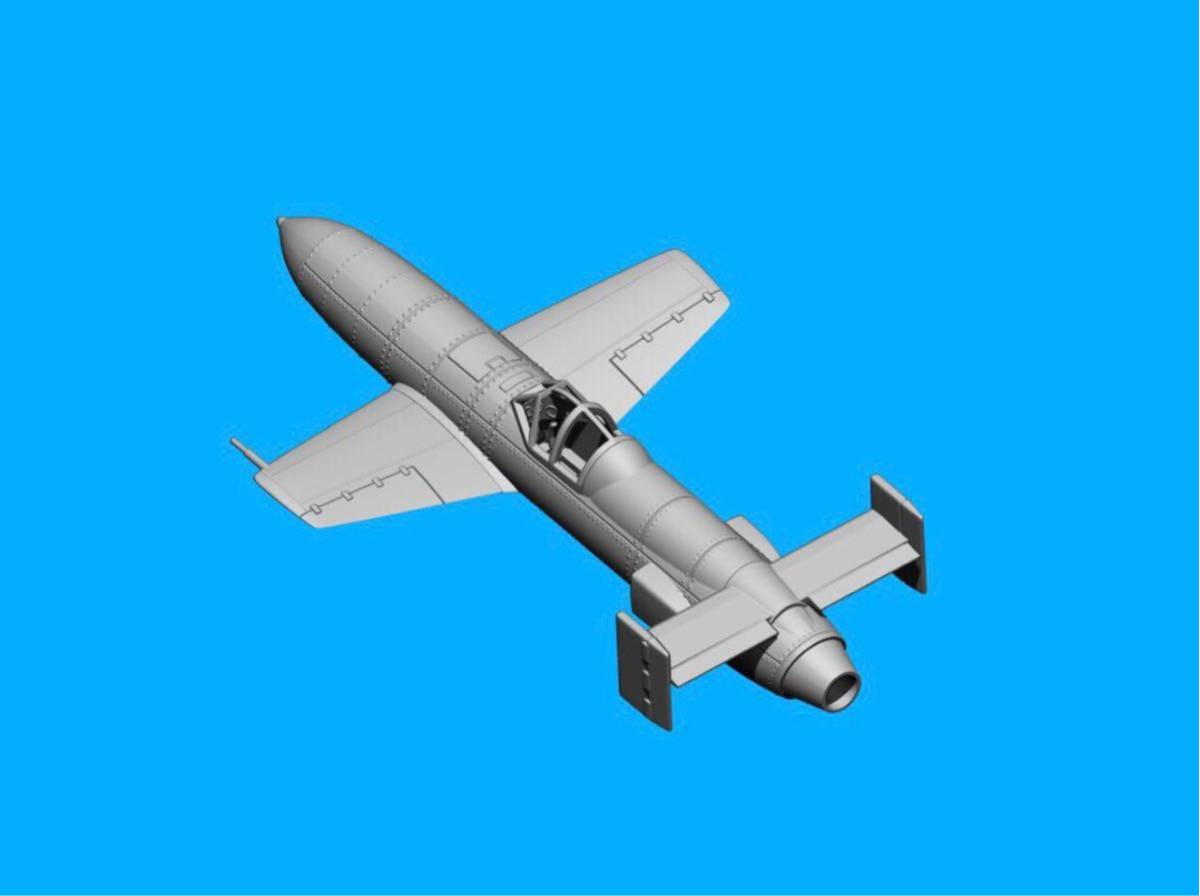 1/144レジンキット 未塗装 WWⅡ 日本海軍 桜花 (練習滑空機) K-1 1/144レジンキット 未塗装 WWⅡ 日本海軍 桜花 (練習滑空機) K-1