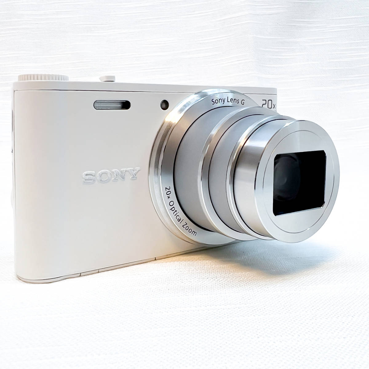 新しいエルメス 美品！ SONY ソニー Cyber-shot DSC-WX350 ホワイト