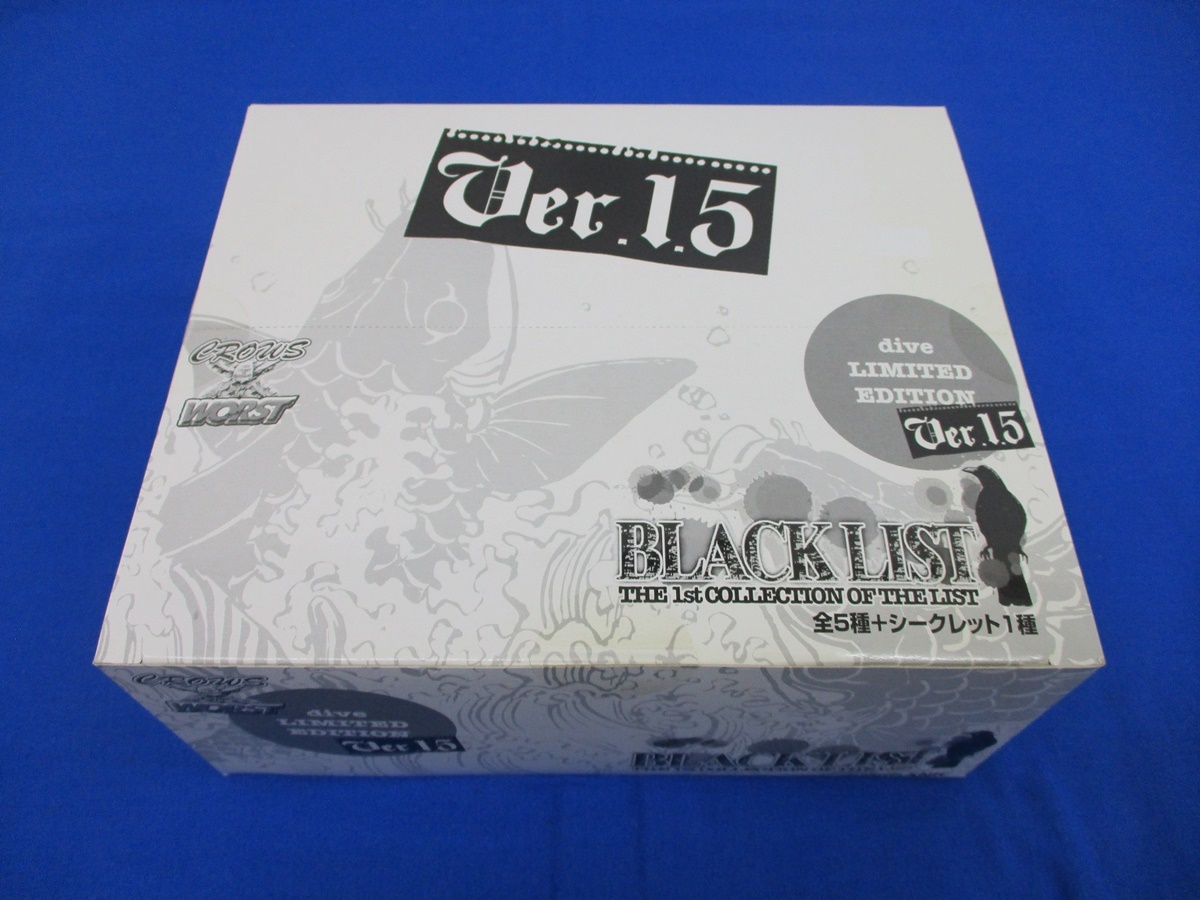 5333G 未開封 クローズ&WORST BLACKLIST dive LIMITED EDITION ver.1.5 1BOX 12箱入り フィギュア ダイブ限定版 ブラックリスト 坊屋春道他_画像1