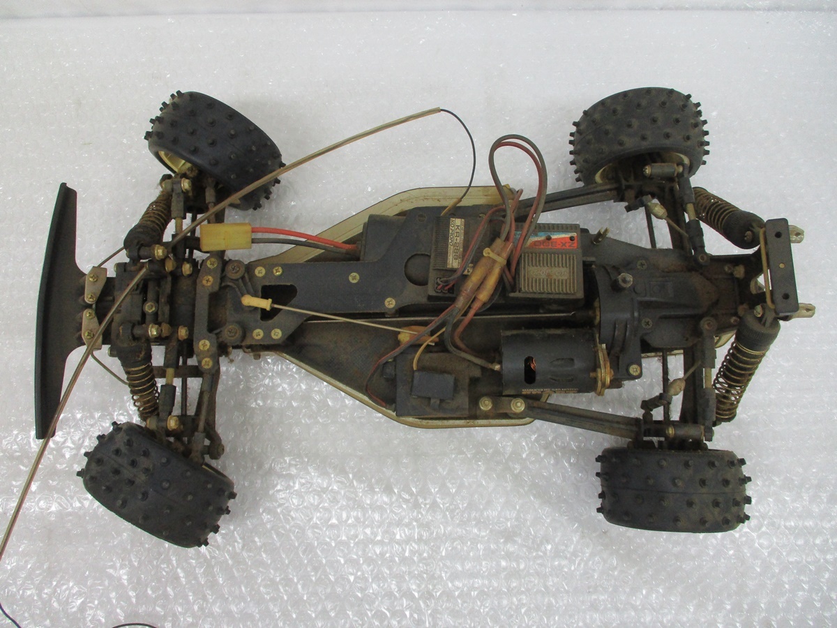 5449P タミヤ アバンテ2001 4WDオフロードカー 1/10 電動RC オフロードカー TAMIYA AVANTE ラジコン RC #58085 ★組立済 ジャンク_画像3