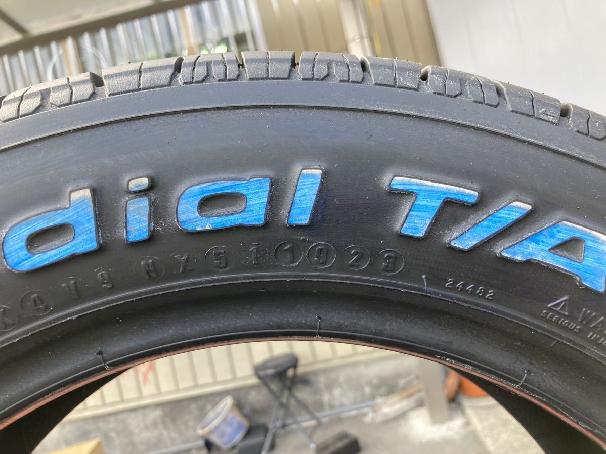 在庫1台分だけの大特価！◆BFグッドリッチ ラジアル T/A 195/60R15◆BF Goodrich Radial T/A◆2023年製造品 新品タイヤ4本セット！の画像3