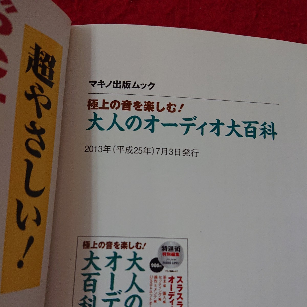 e-329 特選街 特別編集 大人のオーディオ大百科 極上の音を楽しむ! スラスラわかるオーディオQ&A など マキノ出版 2013年発行※9 _画像7
