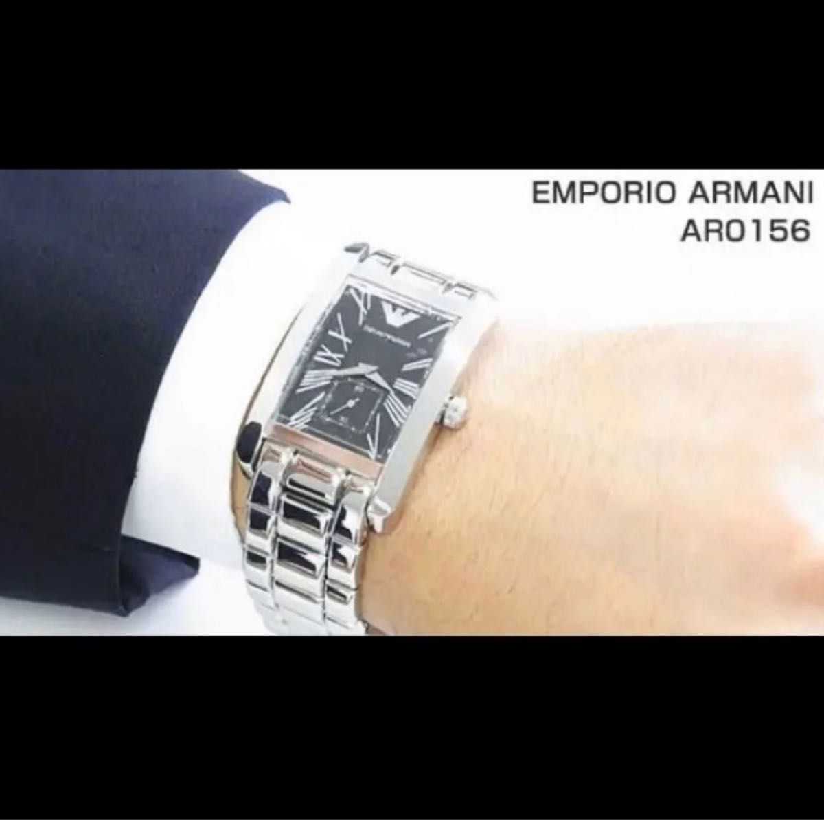 最終値下げ 1点 アルマーニ メンズ 腕時計 正規品 電池交換済み