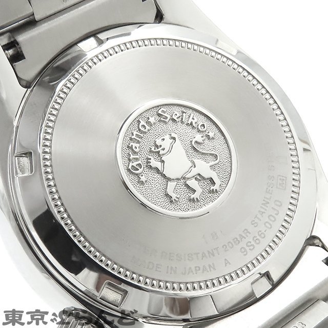 101690334 Seiko SEIKO Grand Seiko mechanical GMT SBGM247 9S66-00J0 green SS box * written guarantee attaching . wristwatch men's self-winding watch 
