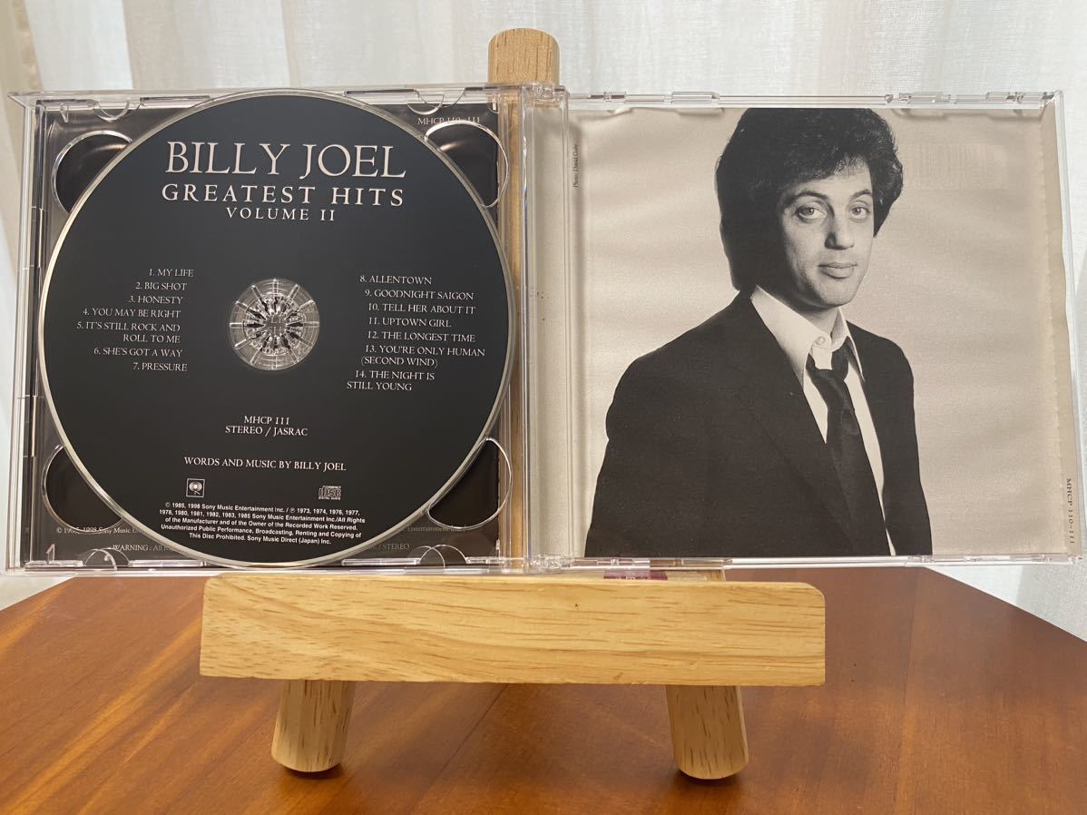 ★送料無料★BILLY JOEL/GREATEST HITS VOLUME I & VOLUME II ビリー・ジョエル/ビリー・ザ・ベスト[MHCP 110〜111]KO_画像4