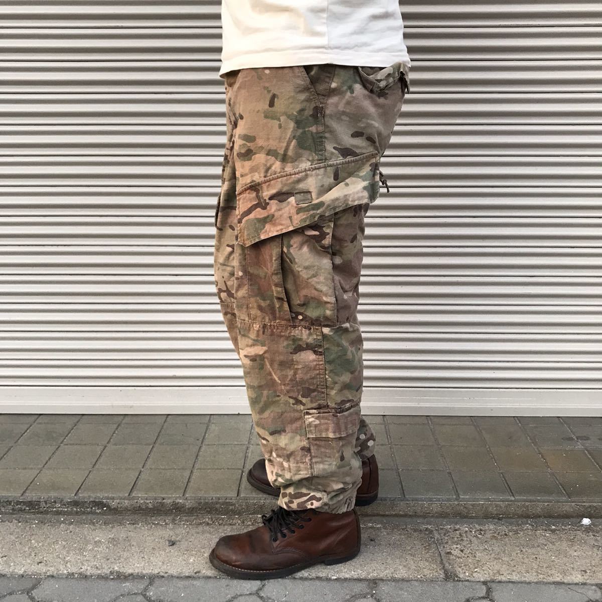 US Army the US armed forces the truth thing tiger u The - Army combat multi cam camouflage cargo pants military old clothes camouflage -juS-R multi duck 78cm