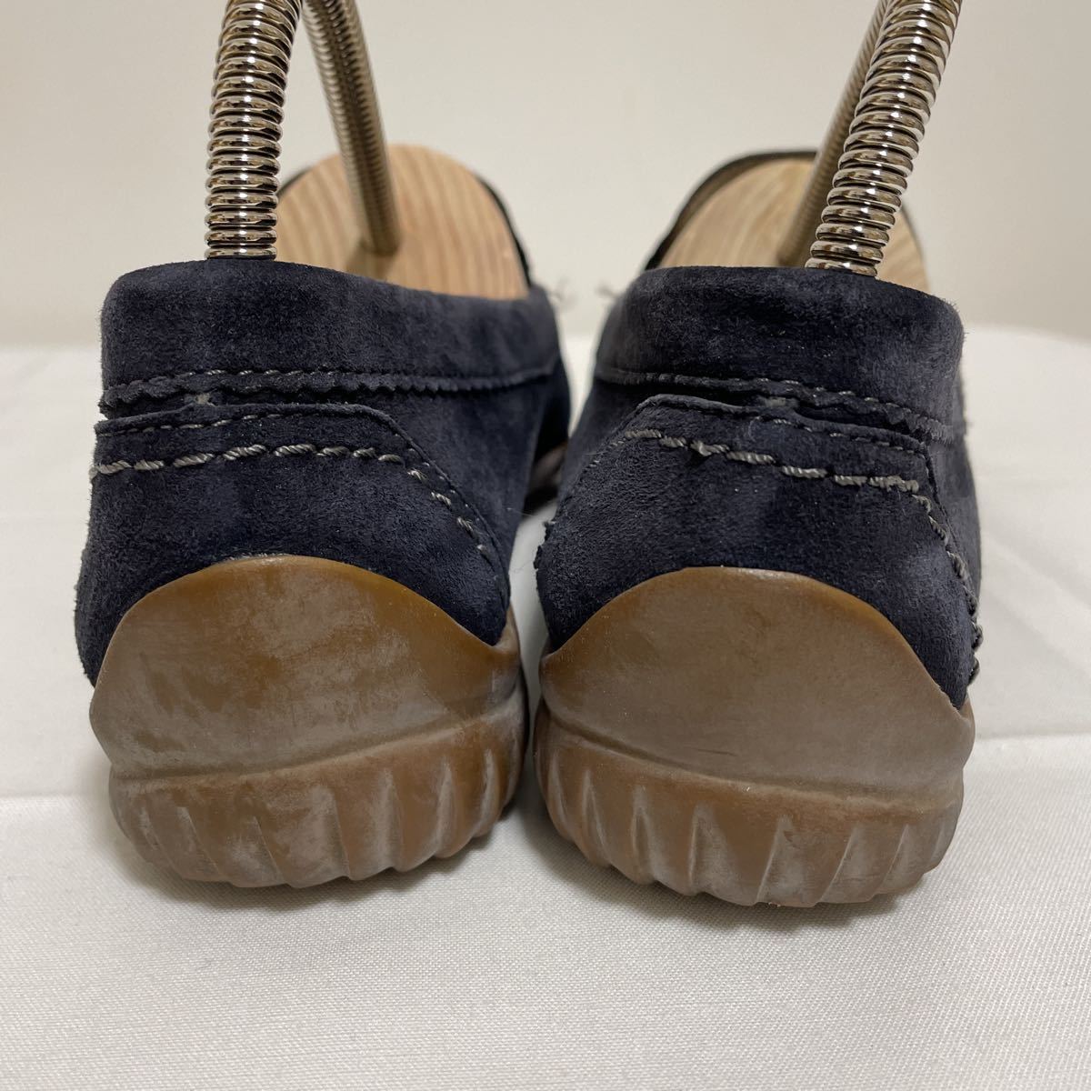  мир 53* Gabor Gabor Loafer туфли без застежки замша кожа обувь 3 примерно 22.5 женский темно-синий 