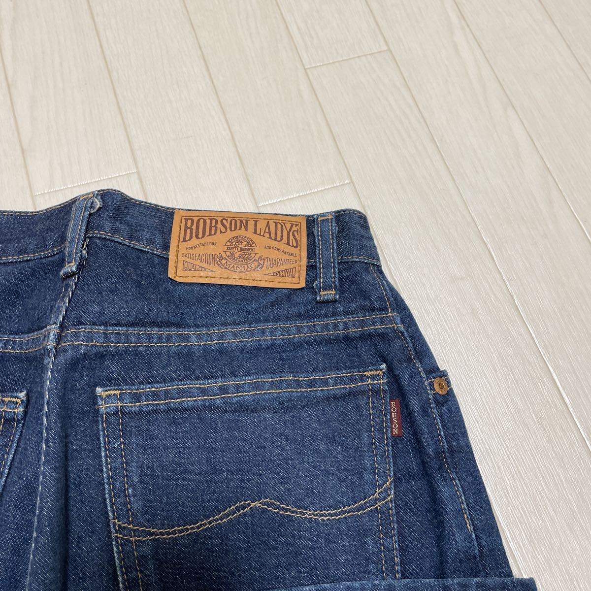  мир 66* BOBSON Bobson Denim брюки джинсы низ 29-4 63cm женский голубой 