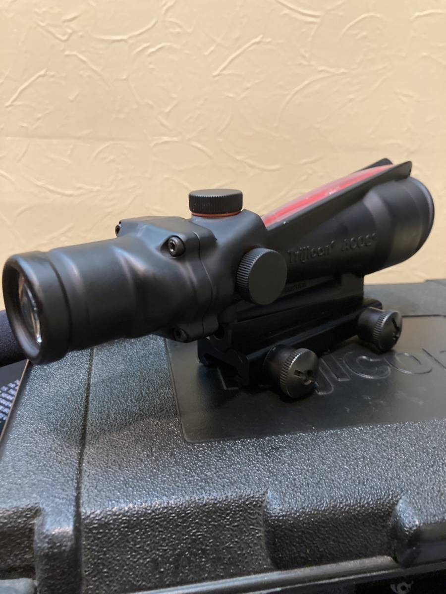 ari個人コレクション委託★Trijicon トリジコン ACOG 3.5x35 ライフルスコープ TA11【レトロ実品】_画像2