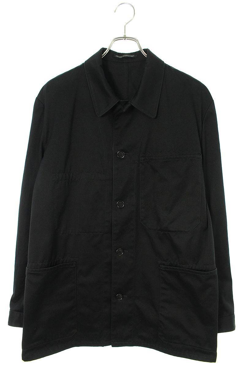 ヨウジヤマモトプールオム YOHJI YAMAMOTO POUR HOMME HR-Y01-002 サイズ:2 カバーオールブルゾン 中古 BS99_画像1