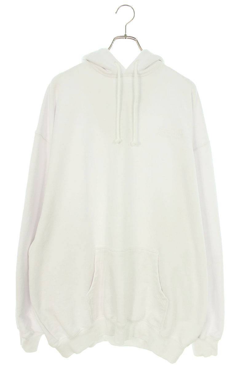 魅了 VETEMENTS ヴェトモン UE63HD140W OM10 中古 ロゴ刺繍プル