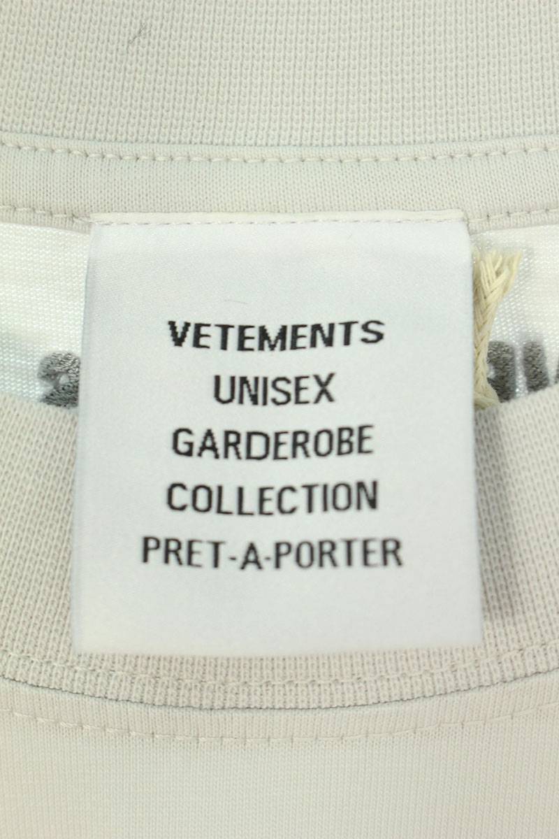 最高 UE54TR430W 23AW VETEMENTS ヴェトモン サイズ:XS SB01 中古