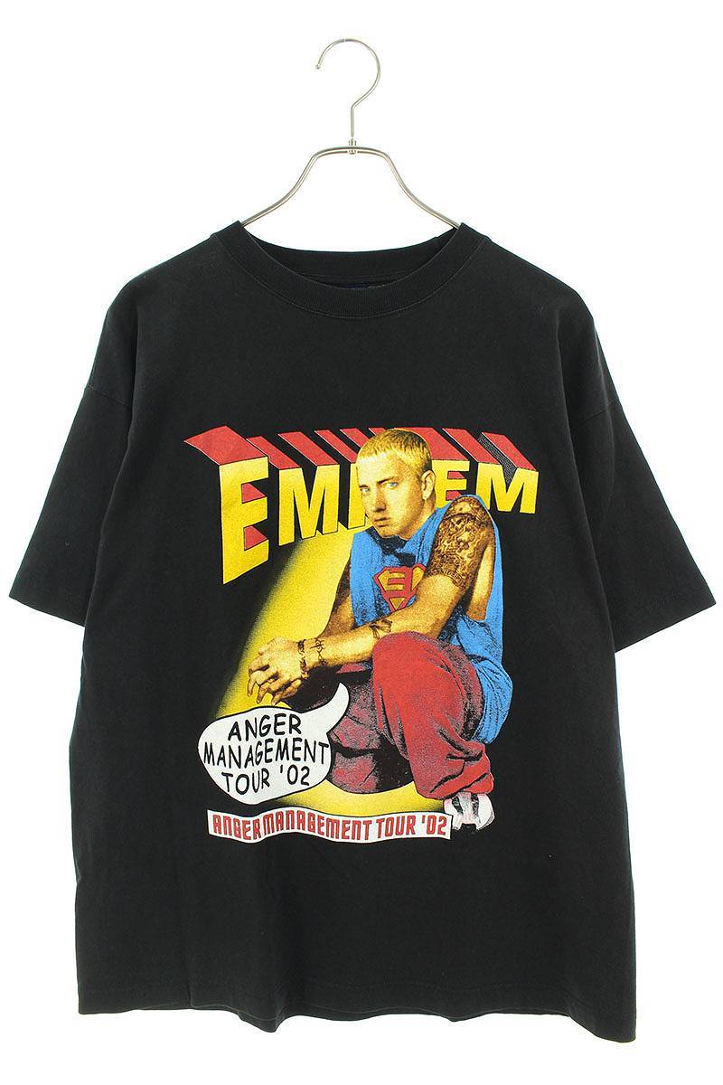 ヴィンテージ VINTAGE 00s EMINEM/ANGER MANAGEMENT TOUR サイズ:L エミネム両面プリントTシャツ 中古 BS55_画像1