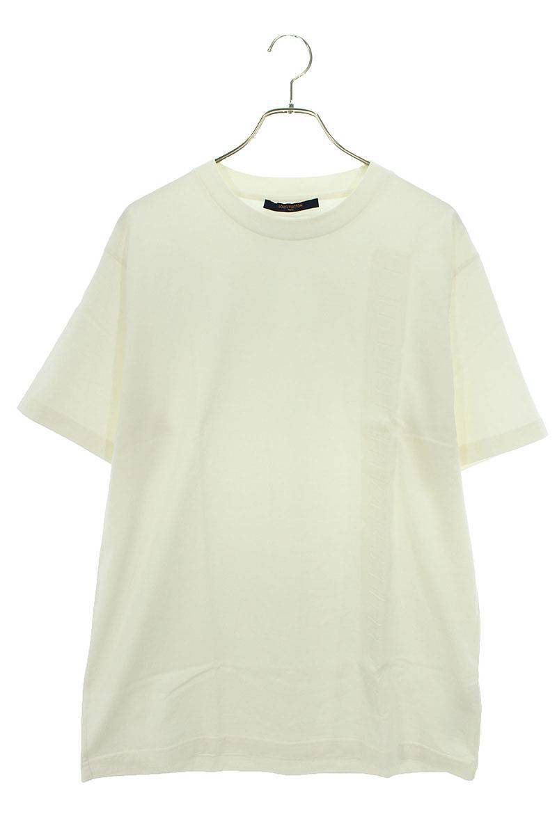 ルイヴィトン LOUISVUITTON 21AW RM212M DT3 HLY2W サイズ:L エンボスロゴTシャツ 中古 OM10