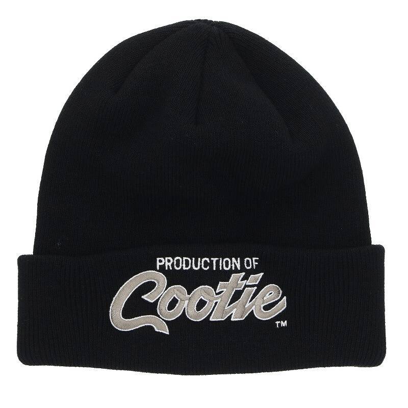 【2022A/W新作★送料無料】 Big Tech Dry Embroidery 23SS COOTIE クーティー Cuffed BS99 中古 エンブロイダリーロゴビーニーニット帽 Beanie ワッチキャップ、ニットキャップ