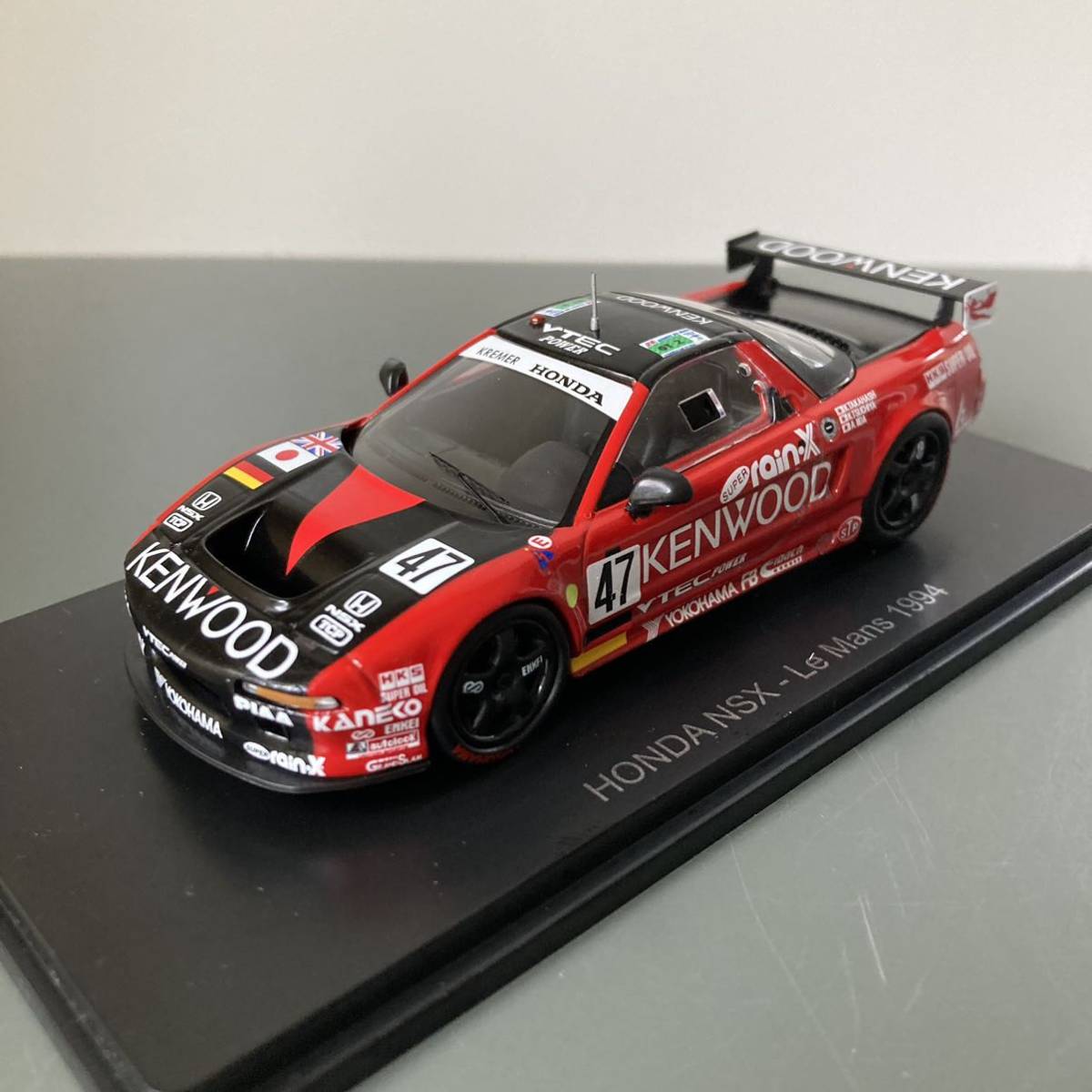 スパーク ル・マン24時間レース カーコレクション　1/43 アシェットホンダ Honda NSX ♯47 1994_画像2