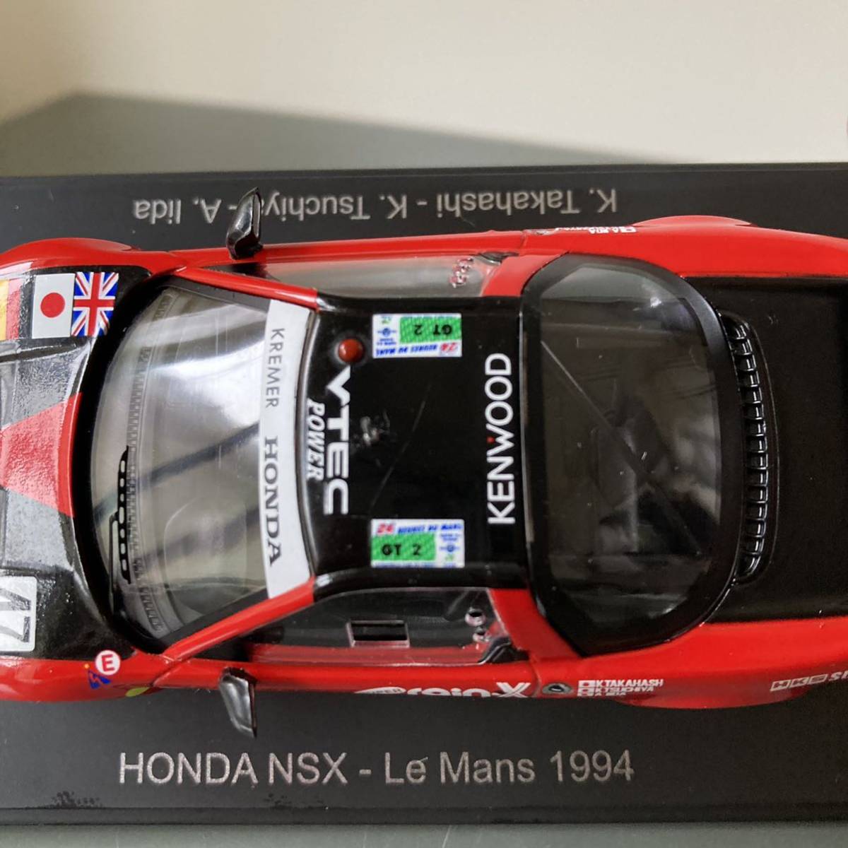 スパーク ル・マン24時間レース カーコレクション　1/43 アシェットホンダ Honda NSX ♯47 1994_画像8