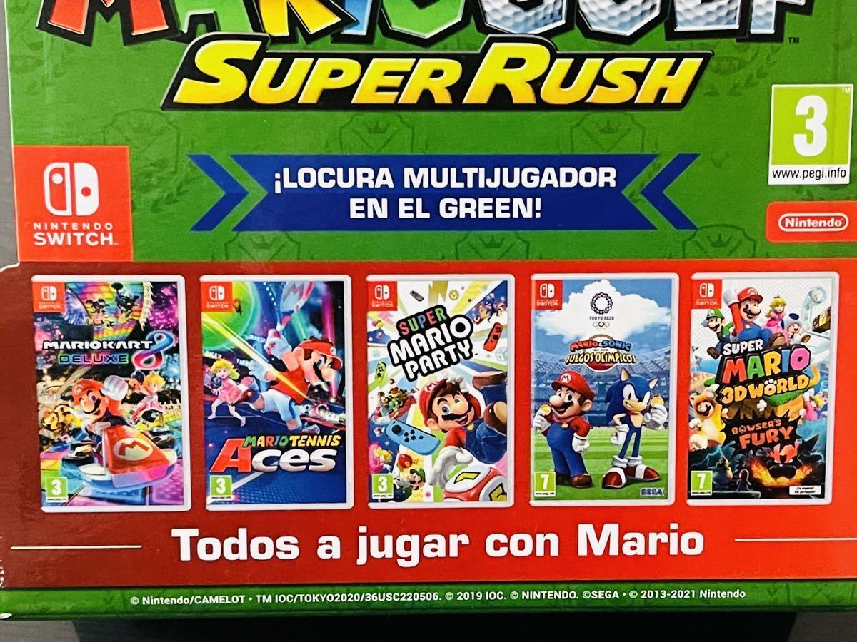 激レア 非売品 Nintendo Switch MARIOGOLF SUPERRUSH スペイン 激レア 非売品 Nintendo Switch MARIOGOLF SUPERRUSH スペイン
