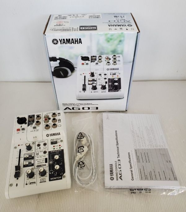 SE2215-1012-89 【現状品】 YAMAHA ヤマハ AG03 ウェブキャスティング