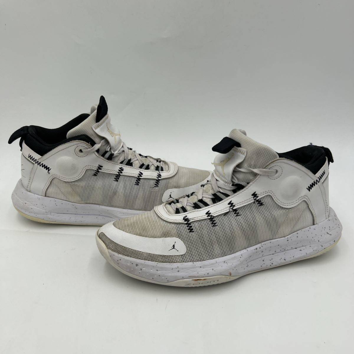 G @ 20年製 '人気モデル'『NIKE ナイキ』JORDAN JUMPMAN 2020 PF ジョーダン ジャンプマン バスケットボール シューズ 28cm BQ3448-102 _画像3