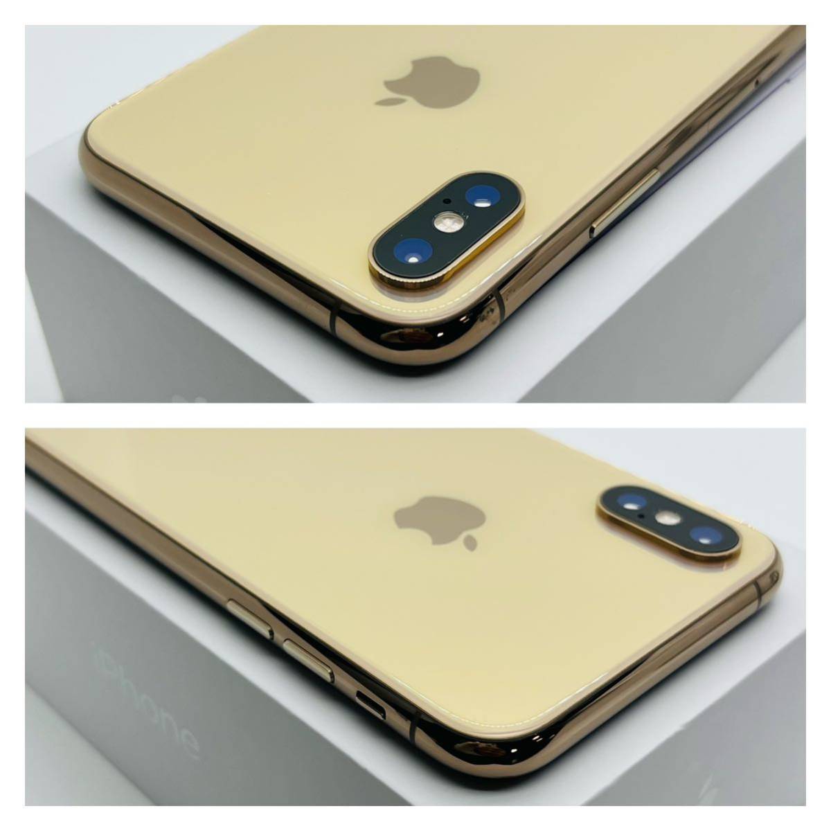 美品 新品電池 iPhone Xs Gold 256 GB SIMフリー 本体｜Yahoo