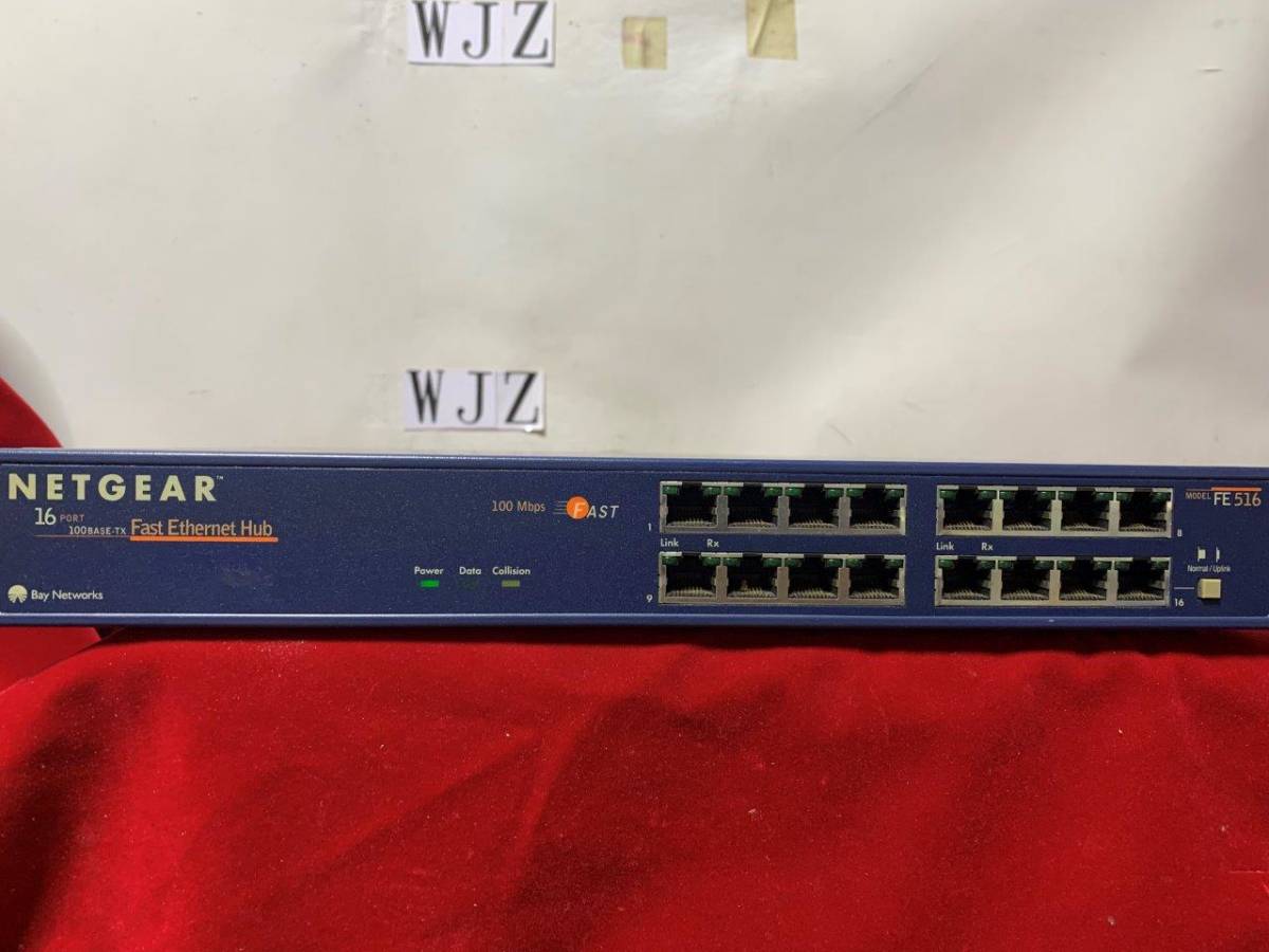 保証あり NETGEAR Fast Ethernet Hub FE516 16ポート 　　★WJZ8_画像1
