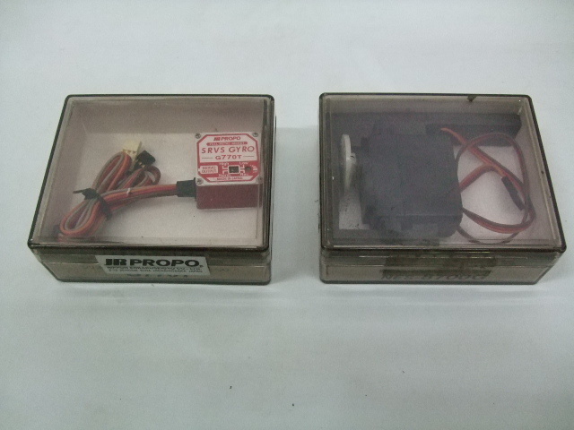 JR　ジャイロG770-T＆NES-8700Gサーボの2ケセット_画像6