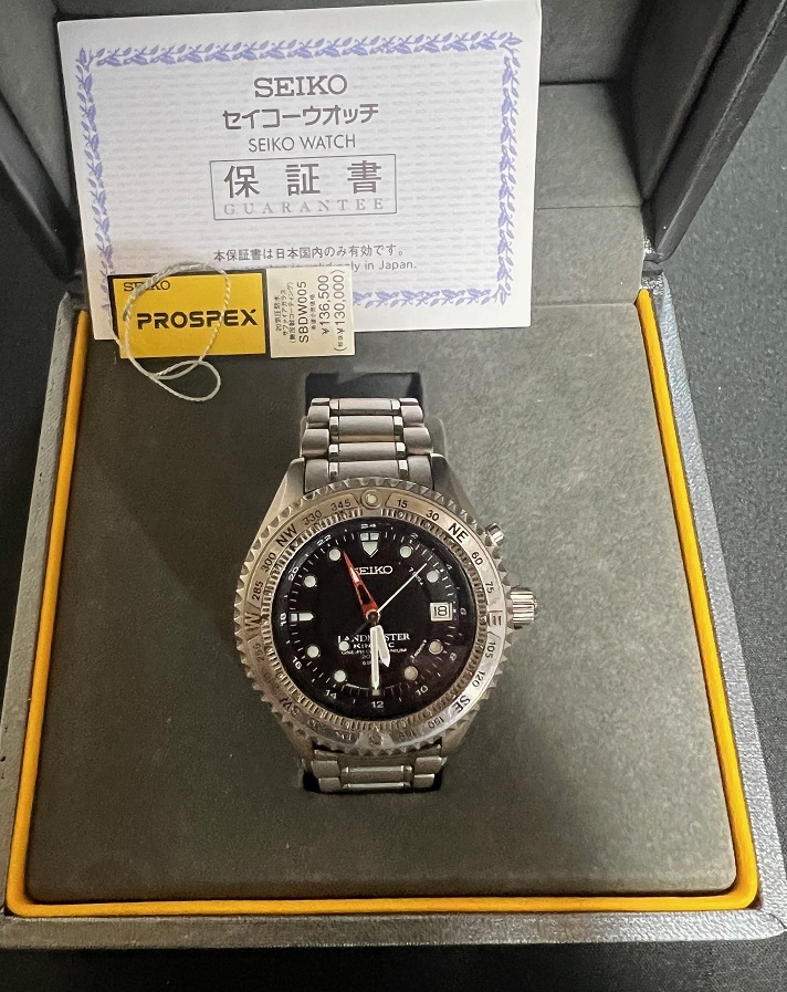 セイコー ランドマスター SBDW005 USED おまけ付き SEIKO-