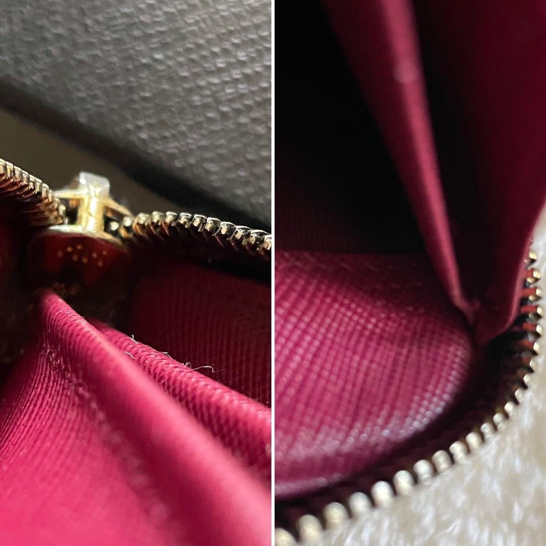 【美品】637 PRADA プラダ ラウンドファスナー 長財布