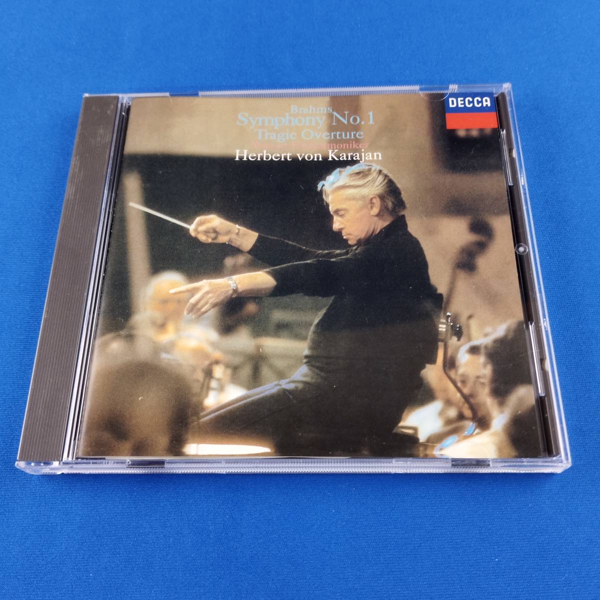 1SC17 CD ヘルベルト・フォン・カラヤン ウィーン・フィルハーモニー管弦楽団 ブラームス 交響曲第1番 悲劇的序曲_画像1