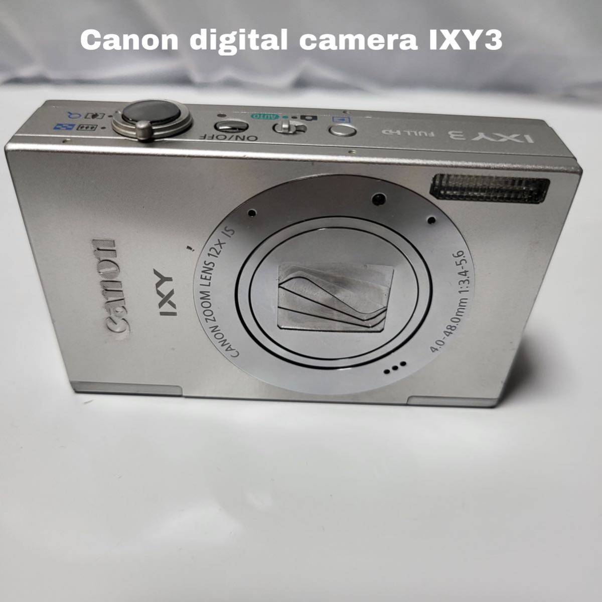 未使用に近い◇◇Canon デジタルカメラ IXY 3 約1010万画素 光学12倍