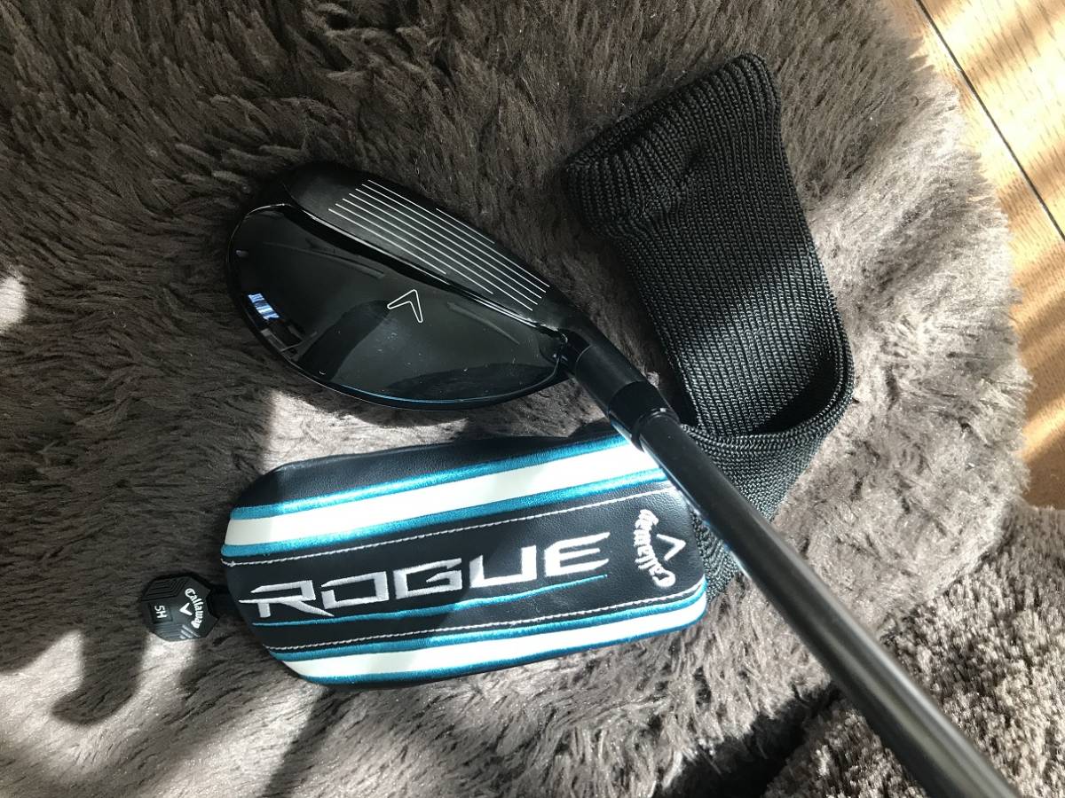 Callaway ROGUE Rogue Utility U5 24度S US美品左撇子 原文:キャロウェイ ROGUE ローグ ユーティリティー Ｕ5　２４度　Ｓ　ＵＳ　美品　レフティー