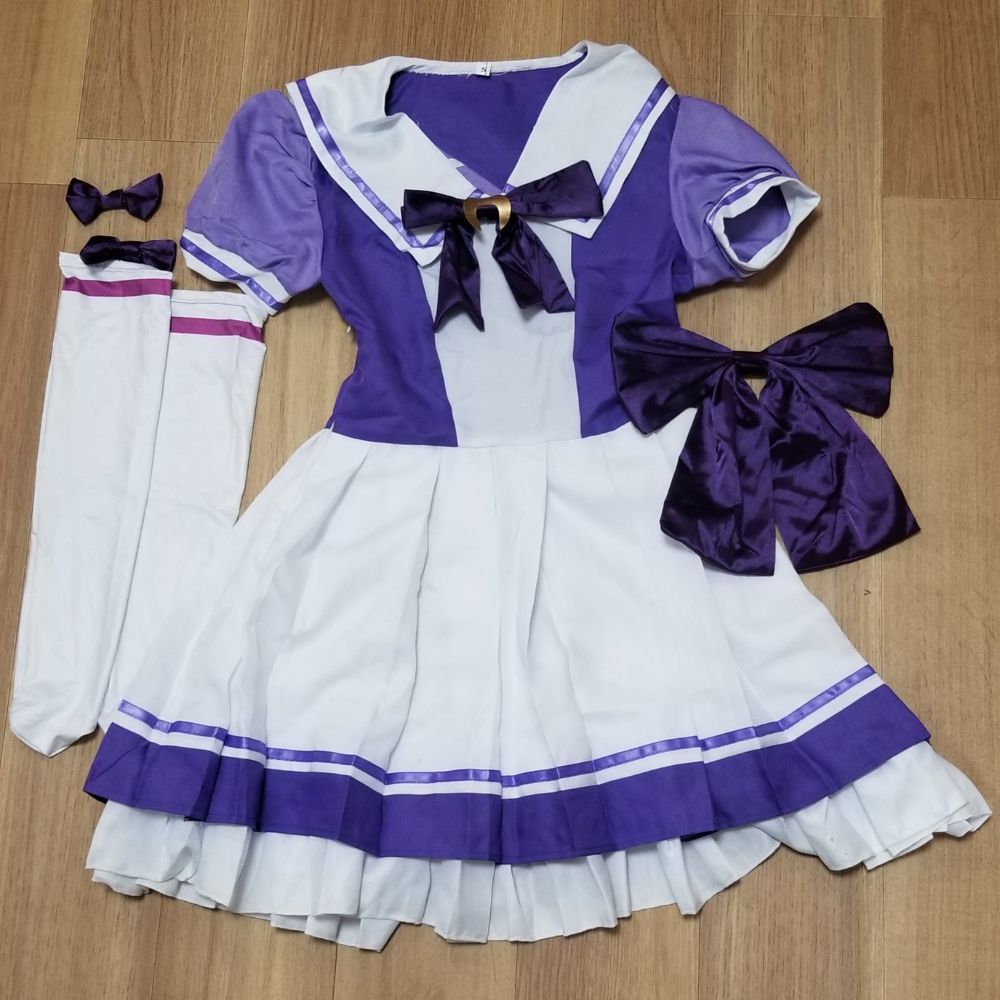 ★送料無料★Sサイズ ウマ娘 プリティダービー トレセン学園 夏服 制服 コスプレ衣装 ハロウィン アニメ コスプレ レディース cos