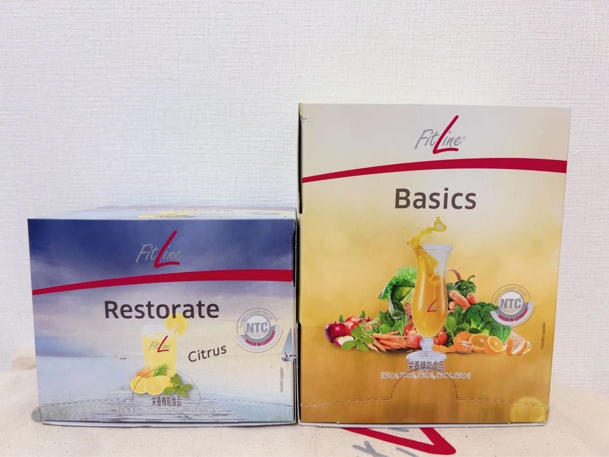 ドイツPMフィットライン レスレイト+鉄とベーシックス 2箱セット