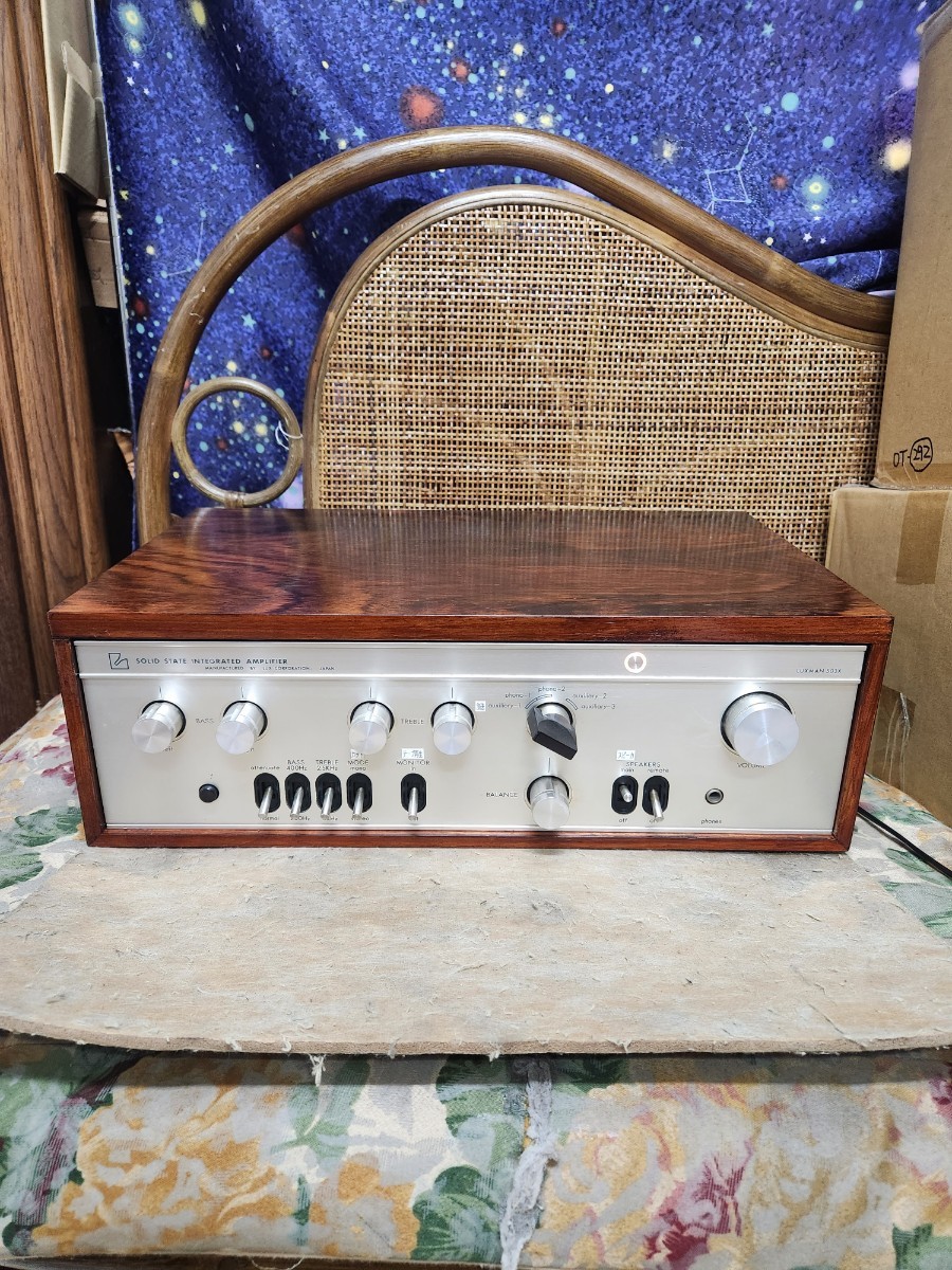  rare maji beautiful! full restore finest quality super-beauty goods!LUXMAN pre-main amplifier SQ-503X