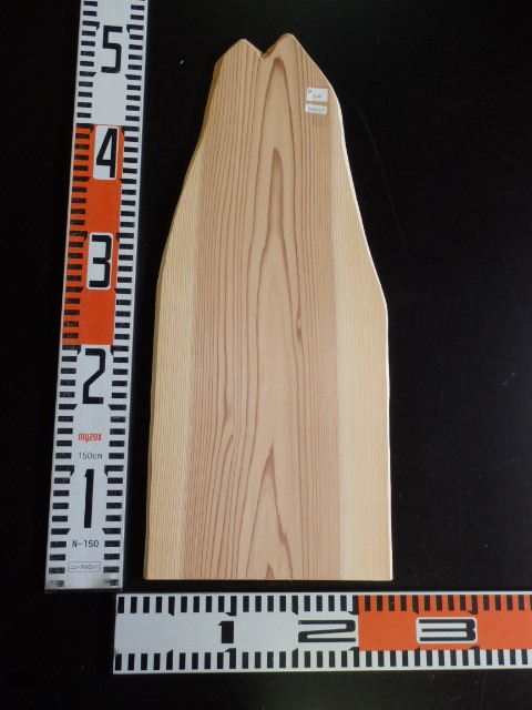 3041269 杉●約49.3cm×8mm☆無垢板１枚板 木材 板 DIY 板材 天板 棚板 テーブル 看板 花台など種類豊富！_画像1