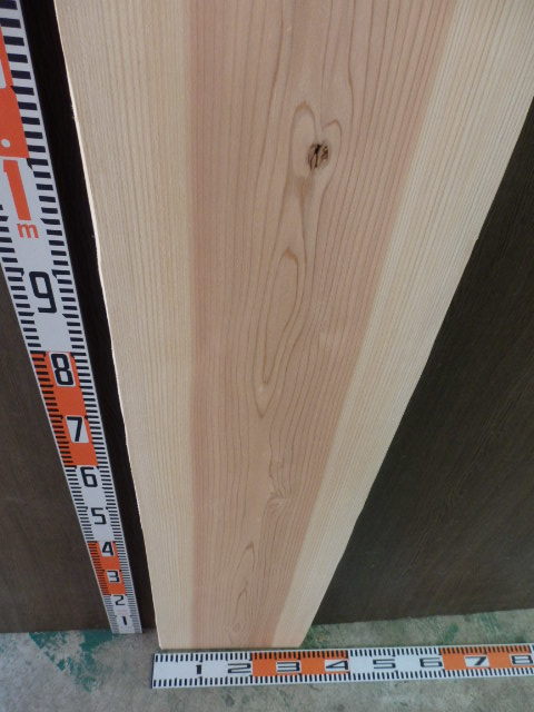 3032407 杉 1m94cm×31cm×4cm☆無垢板１枚板 木材 板 DIY 板材 天板 棚板 テーブル 看板 花台など種類豊富！_画像3