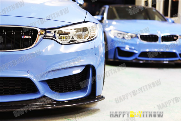 BMW F80 M3 F82 F83 M4 フロント リップ スポイラー カーボン KSタイプ 2014+ FL-50616_画像3