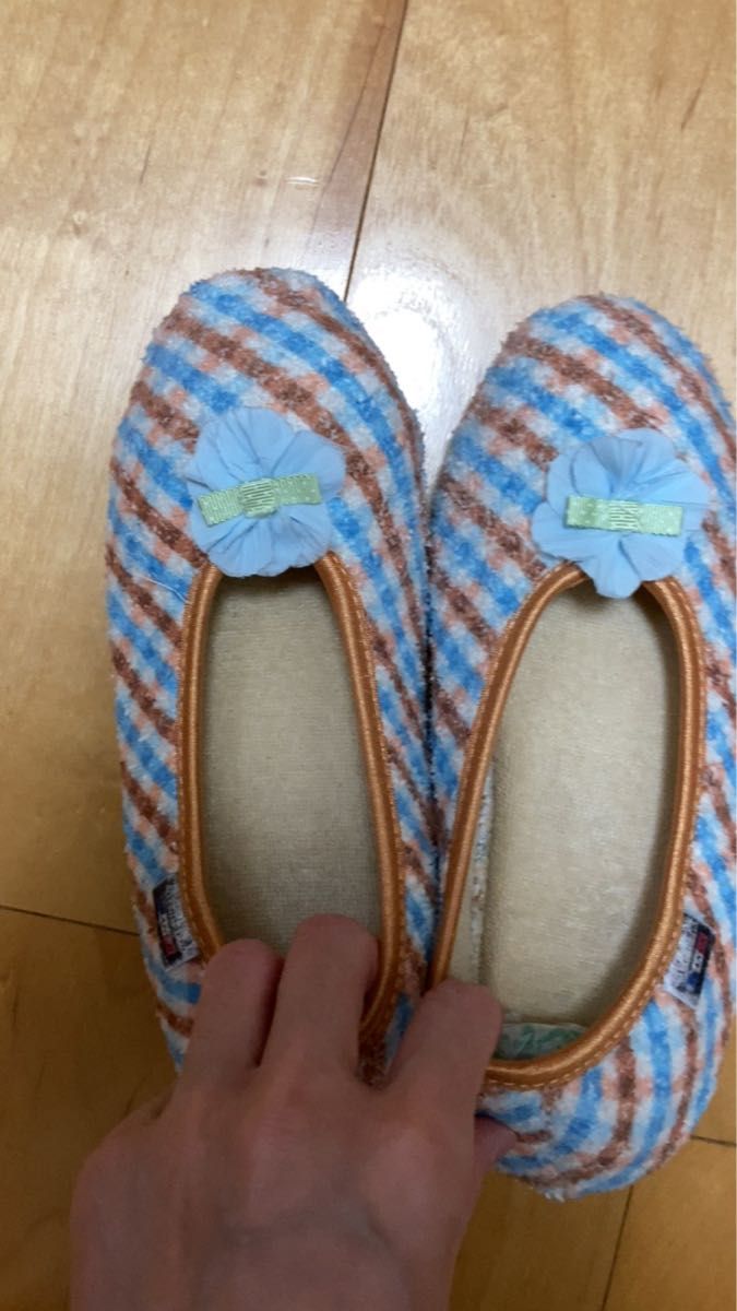 made in France JAVAFLEX ボア ルームシューズ