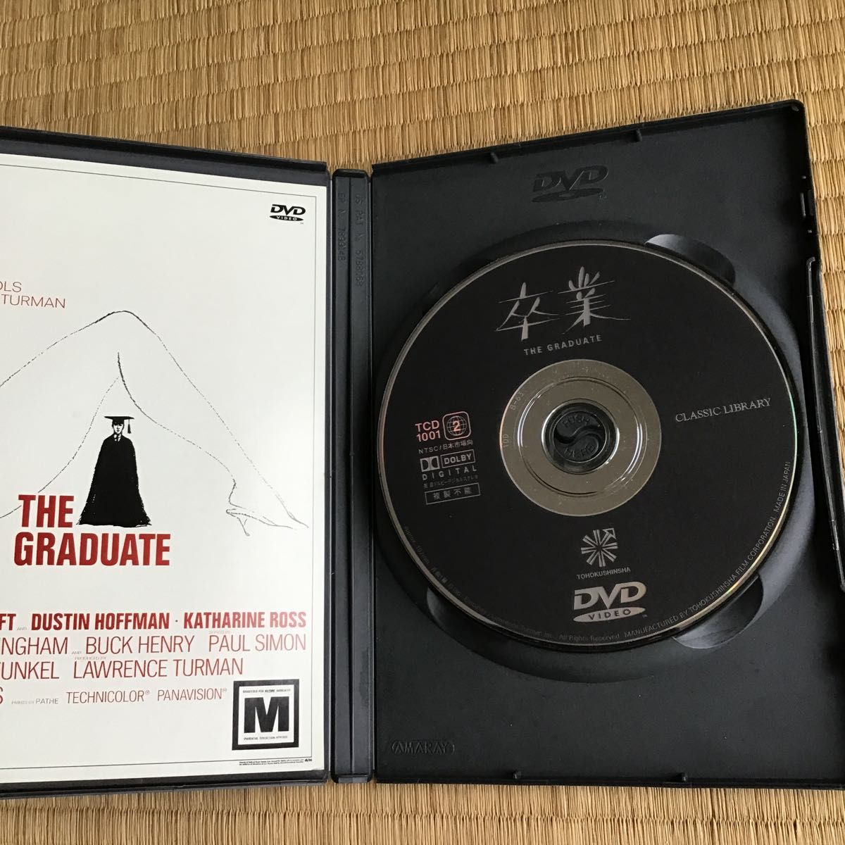 卒業 デジタルリマスター版 ダスティンホフマン キャサリンロス アンバンクロフト 中古DVD