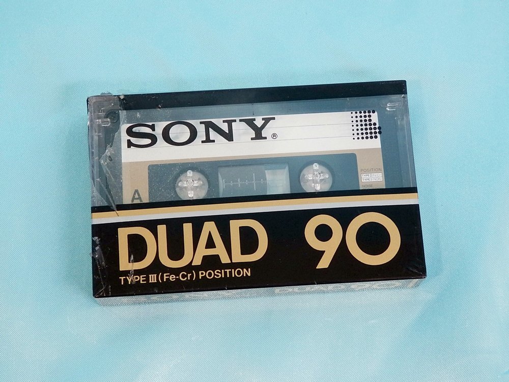 未開封！◇ SONY ソニー DUAD 90 ◇TYPEIII FeCr フェリクローム