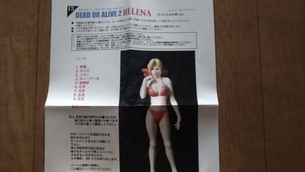 DOAe Rena swimsuit [ dead * or * alive ] Event limitation not yet painting not yet constructed garage kit 
