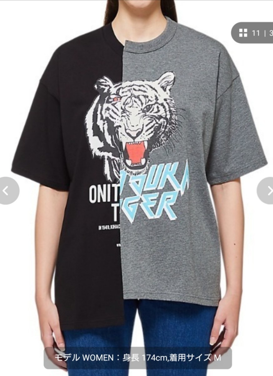 オニツカタイガー グラフィックティー Tシャツ サイズM Onitsuka Tiger_画像1