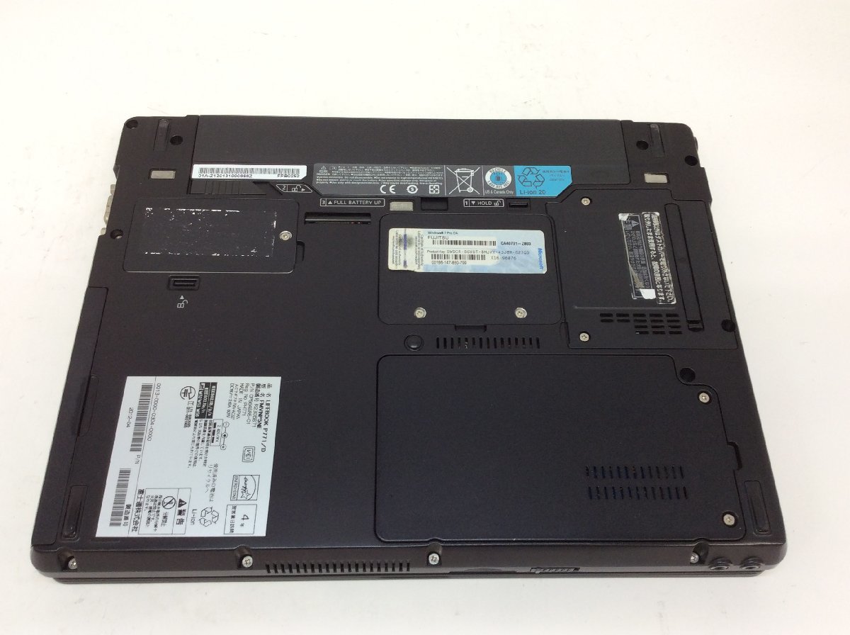 R Junk / FUJITSU FMVNP5NE LIFEBOOK P771/D Intel Core i5-2520M memory 4.1GB HDD250.05GB [G02256]