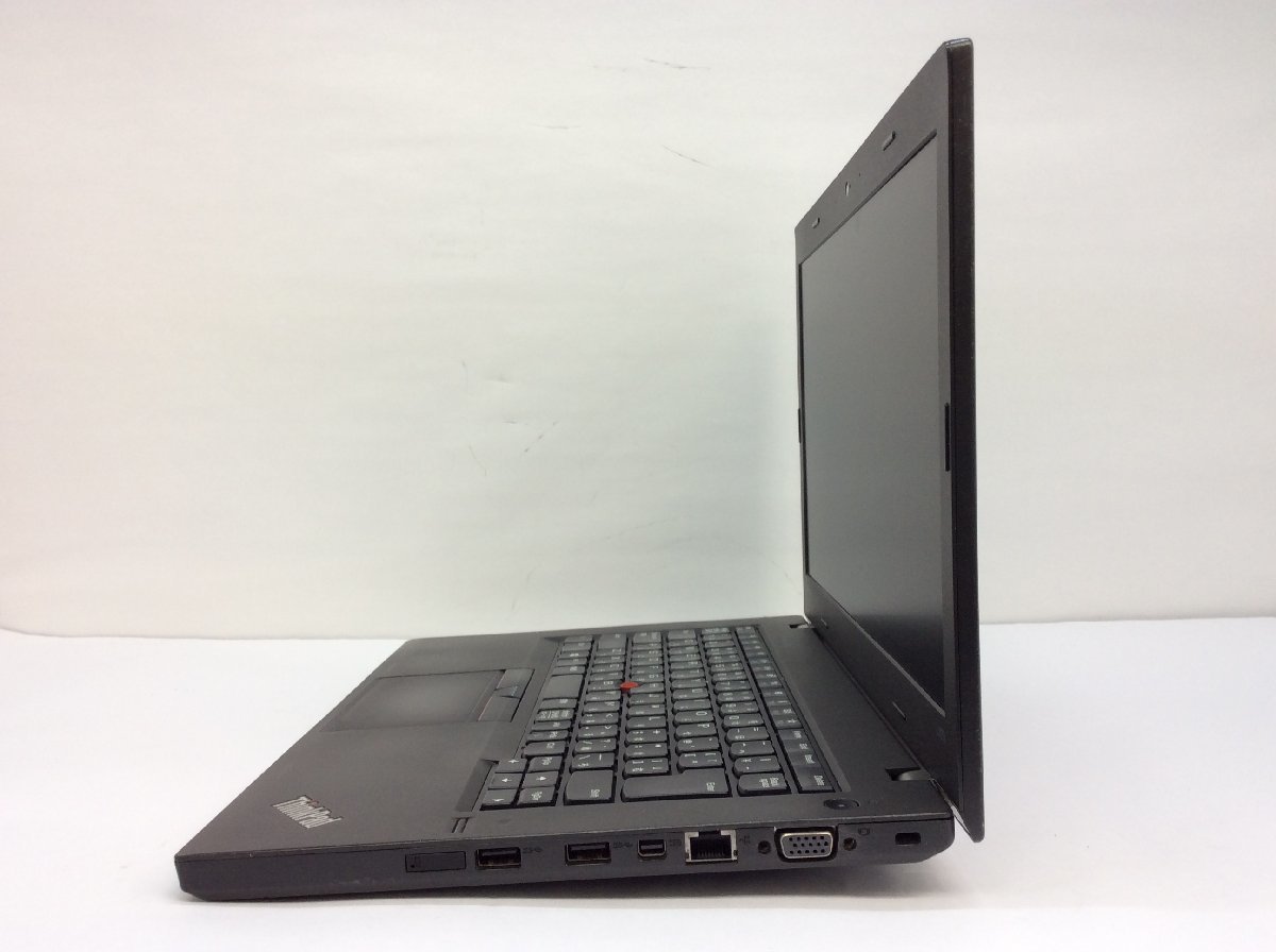 ジャンク/ LENOVO 20JVA01BJP ThinkPad L470 W10DG Intel Core i5-6200U メモリ8.19GB HDD500.1GB 【G14986】_画像3