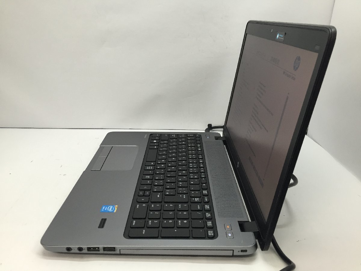 ジャンク/ HP ProBook 450 G1 Intel Core i5-4200M メモリ4.1GB ストレージ無し 【G14406】_画像3