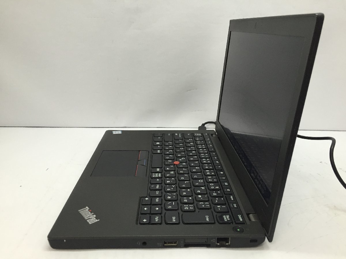 ジャンク/ LENOVO 20K5A0FSJP ThinkPad X270 W10DG Intel Core i3-6006U メモリ4.1GB ストレージ無し 【G14306】_画像3