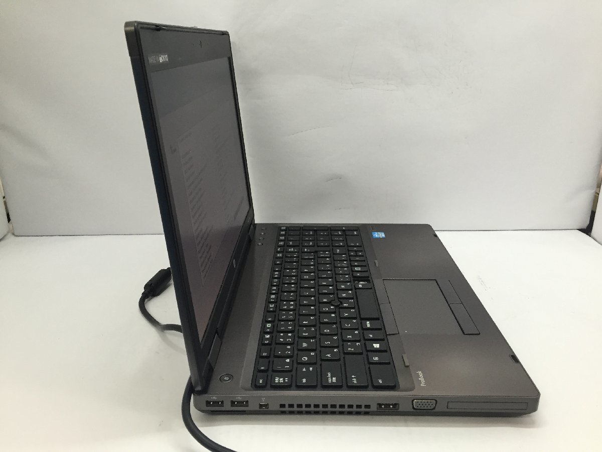 ジャンク/ HP ProBook 6570b Intel Core i3-3120M メモリ4.1GB ストレージ無し 【G14056】_画像2